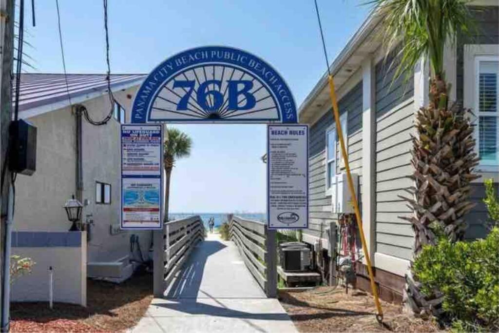 New! Steps To White Sand Beaches! Pool & Grill! 2Br 2Ba Panama City Beach Exterior photo